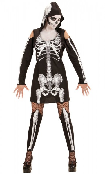 Sexy Knochenbau Kostüm Für Damen 2
