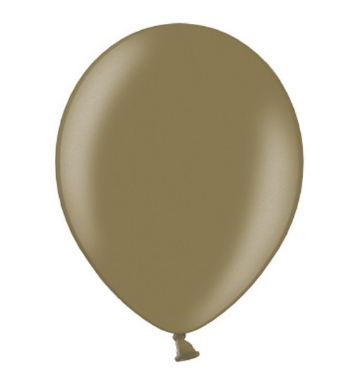 100 ballonnen metallic amandel 30cm