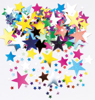 Fairy-tale star sprinkle decoration colored 14g