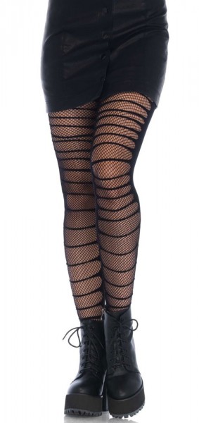 Two-layer fishnet tights Debby 3