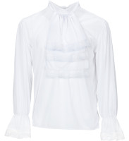 Oversigt: Ruffled shirt Jabot White