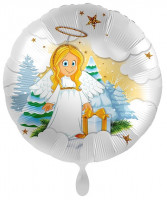 Vorschau: Himmlischer Engel Folienballon 45cm