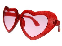 Oversigt: Maxi festbriller Sweetheart 8cm