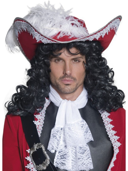 Embellished Captain Jared pirate hat