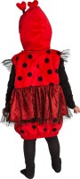 Preview: Marini ladybug children's vest with hat