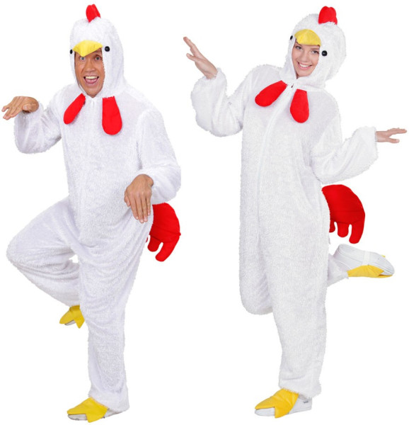 Costume gallo gallina unisex