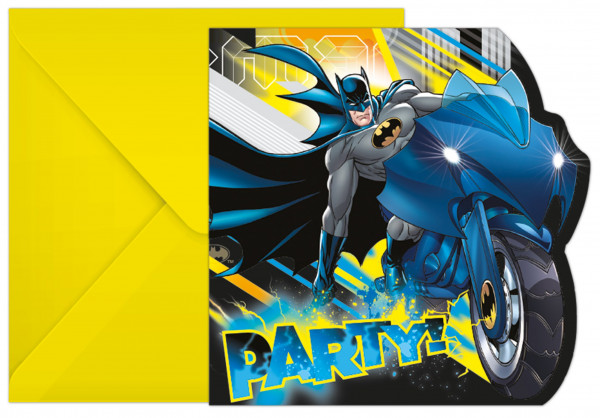 Batman Superpower FSC invitation card