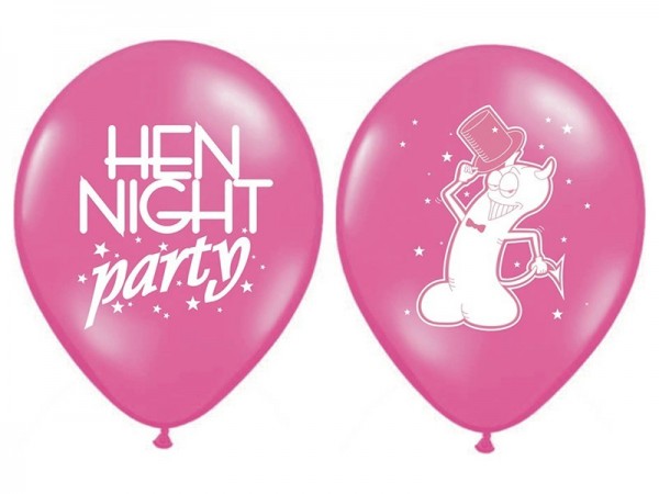 50 Ballons JGA Hen Night Party 30cm