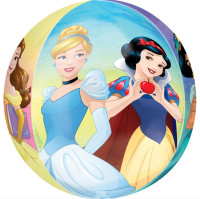 Vista previa: Globo mundo de cuento de hadas de la princesa Disney 38 x 40 cm