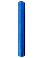 Tissu Organza Julie bleu roi 9m x 36cm