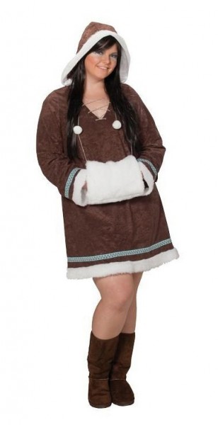 Tapeesa eskimå kvinna kostym