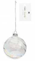Mother of pearl glass ball 8cm