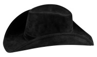 Widok: Czarny klasyczny kapelusz kowbojski