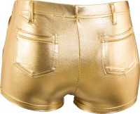 Glamour guld hot bukser