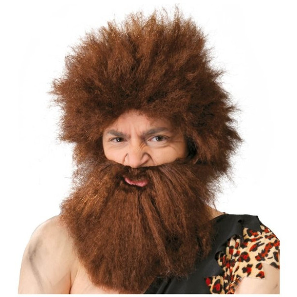 Caveman Ugo wig & beard