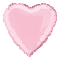 Vorschau: Herzballon True Love rosa