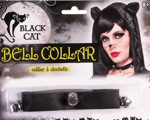 Collier chat noir