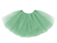 Preview: Tutu in mint with light green bow, waist circumference 95cm