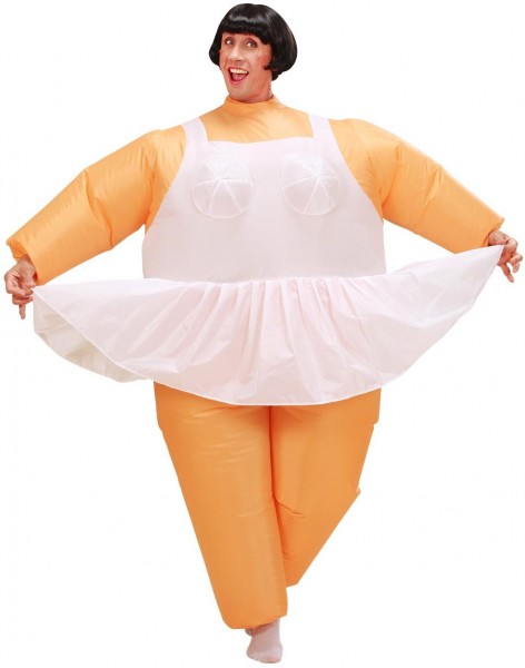 Costume gonflable avec robe tutu