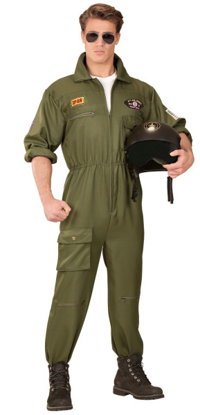 Disfraz de ganso piloto de combate para hombre