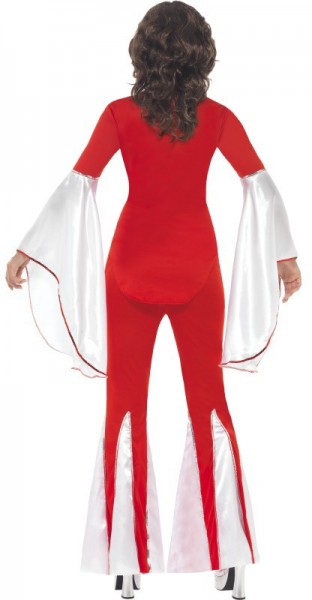 Disfraz de super soldado para mujer rojo 3