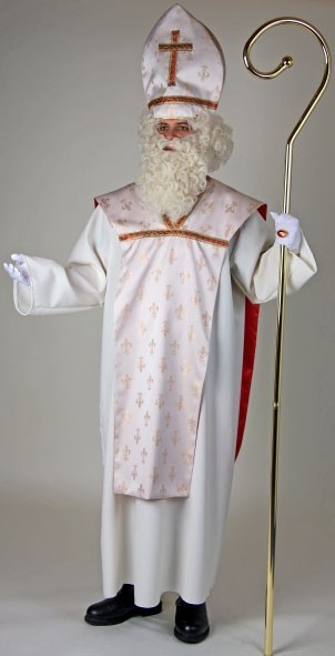 Prächtiger Bischof Johannes Kostüm
