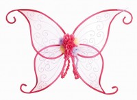 Schmetterling Flügel Feenflügel rosa-türkis 85 cm x 88 cm Elfenflügel Märchen 