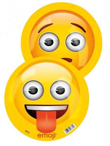 Emoji Ball Naughty & Concerned 23cm