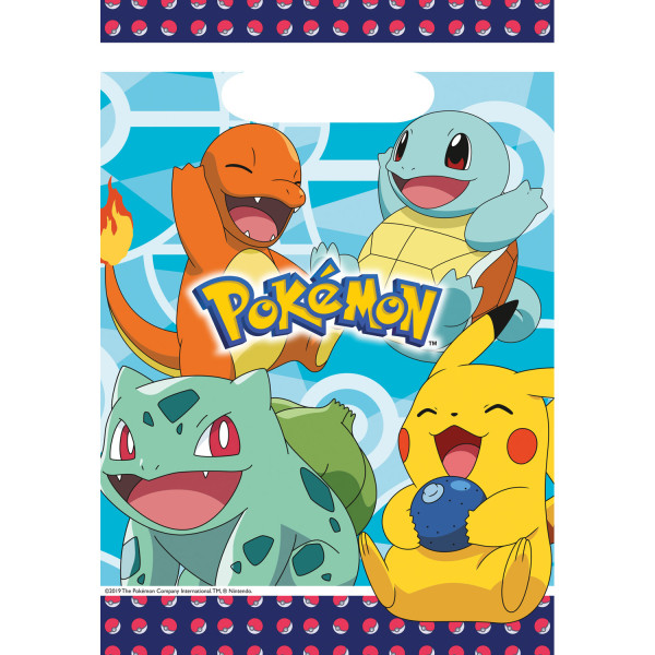 8 Pokémon Master gift bags