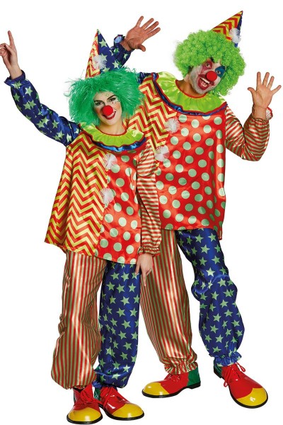 Costume da circo Clown Augustina per donna 2