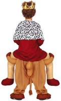 Preview: King on camel rider costume for children