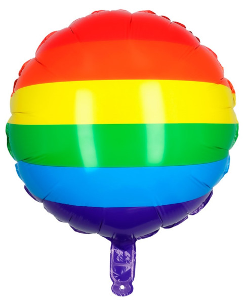 Folieballon allemaal kleurrijk 45cm