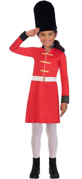Royal bodyguard girl costume
