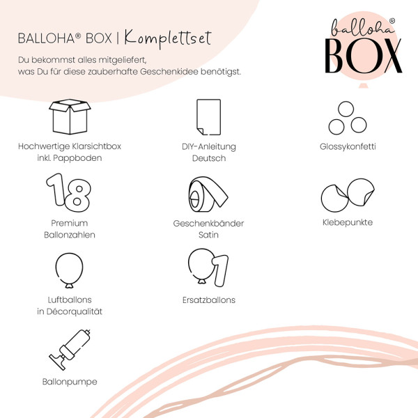 Balloha XL Geschenkbox DIY Pretty Pink 18 4