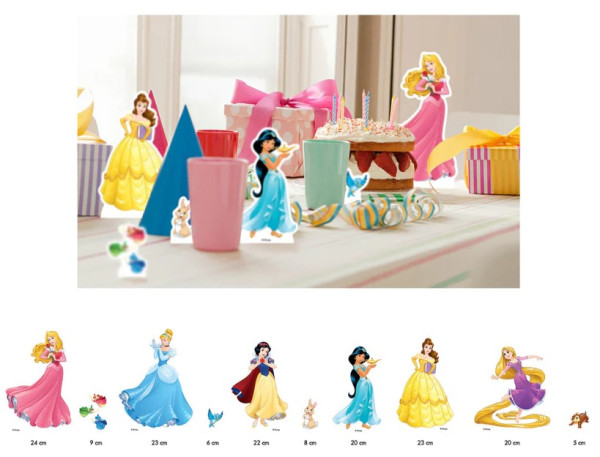Disney Prinzessinnen Tischfiguren