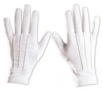 Klassische Handschuhe weiß