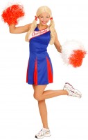 Oversigt: Cheerleader Nancy kostume til kvinder
