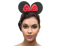 Preview: Little mouse headband with bow