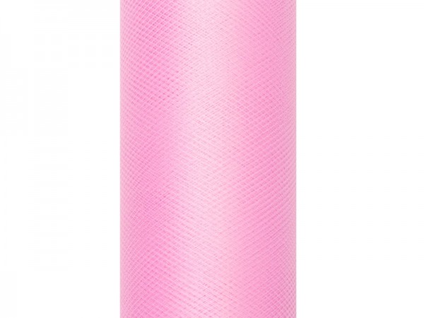 Tulle fabric Luna light pink 9m x 50cm