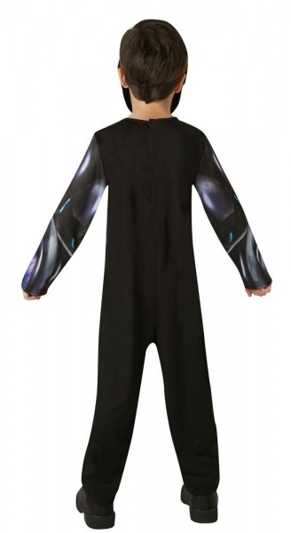 Black Power Ranger costume for boys 2