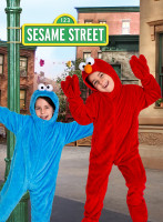 Oversigt: Cookie Monster Sesame Street børnekostume