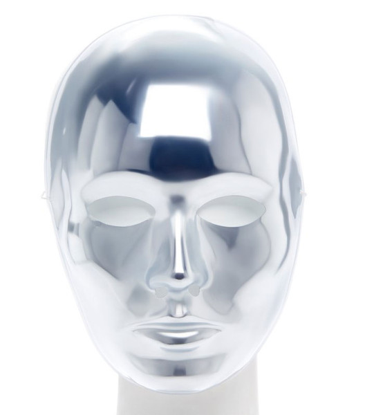 Silberne Phantom Maske verspiegelt