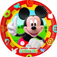 10 Mickey Mouse Clubhouse Pappteller 23cm