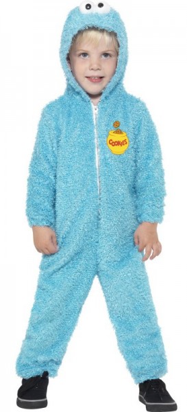 Cookie Monster barn kostume