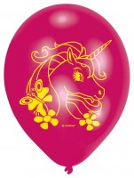Anteprima: 6 palloncini unicorno 23 cm