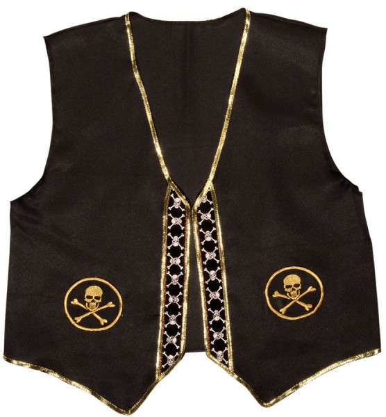 Captain Dead Skull pirate vest