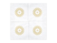 Preview: 20 IHS napkins gold 33cm