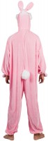 Pink bunny plush overall for teens