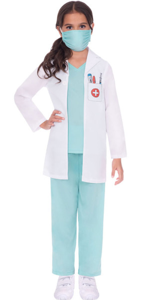 Costume da dottore OP medico per bambini