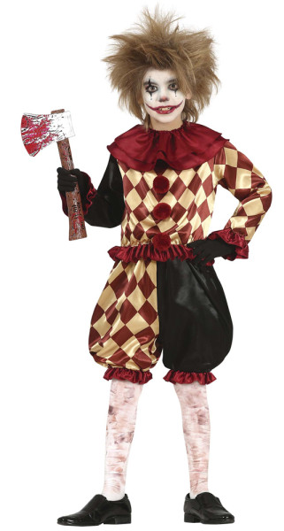 Horror Jester costume for boys